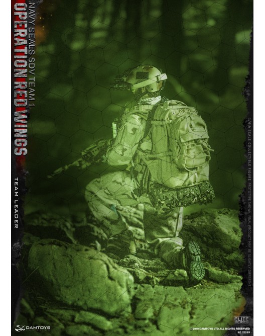 DAMTOYS 1/6 Operation Red Wings -NAVY SEALS SDV TEAM 1 - Team Leader