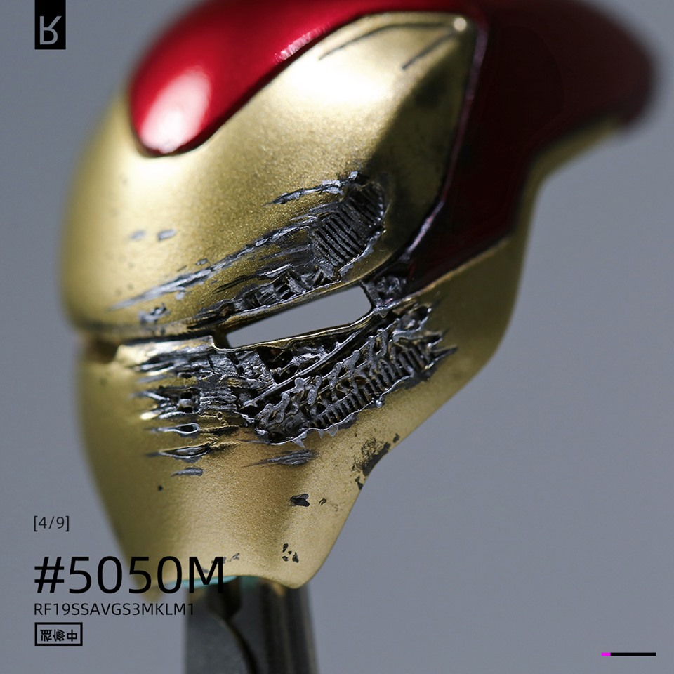 Iron Man War damage mask ( Reflection Studio )