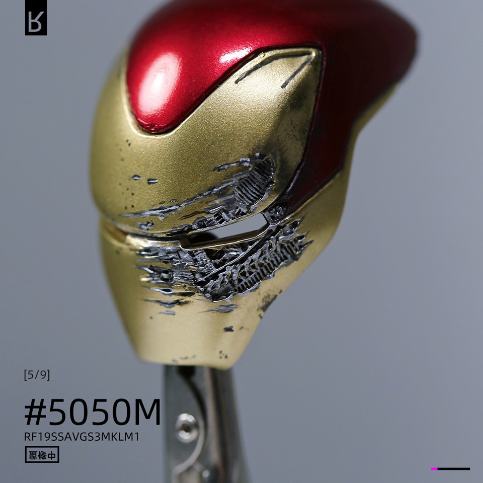 Iron Man War damage mask ( Reflection Studio )