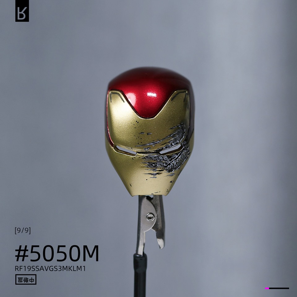 Iron Man War damage mask ( Reflection Studio )