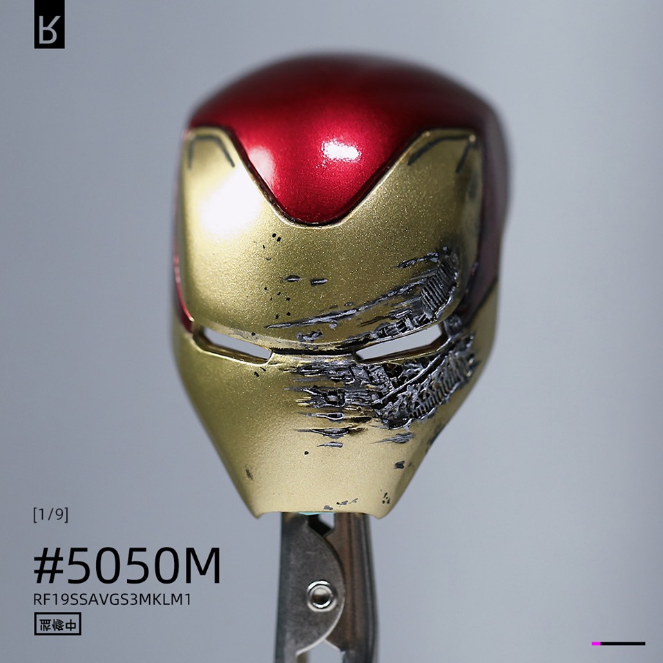 Iron Man War damage mask ( Reflection Studio )