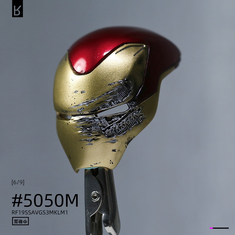 Iron Man War damage mask ( Reflection Studio )