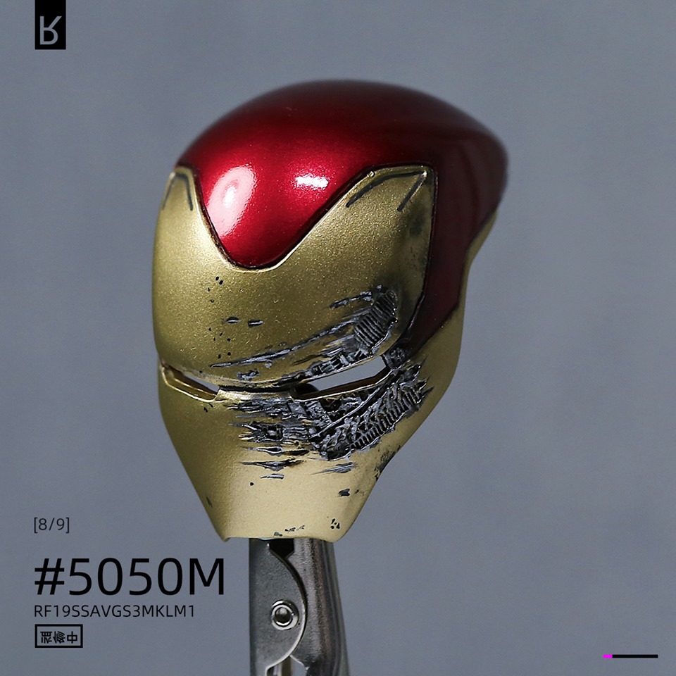 Iron Man War damage mask ( Reflection Studio )