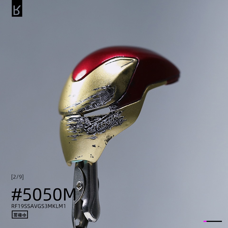Iron Man War damage mask ( Reflection Studio )