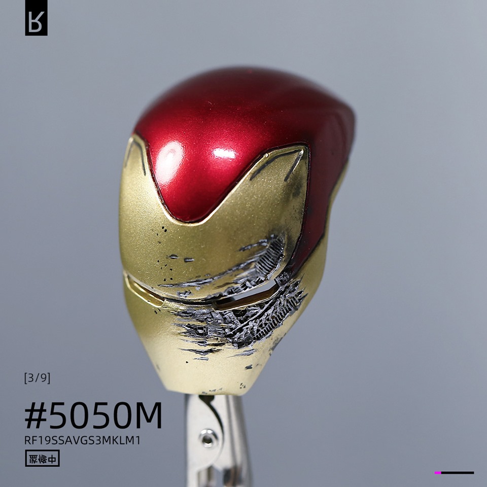 Iron Man War damage mask ( Reflection Studio )