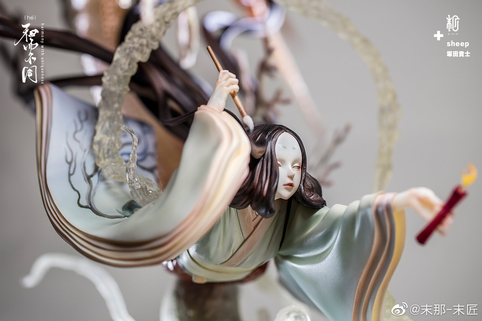 Red Candle and Mermaid