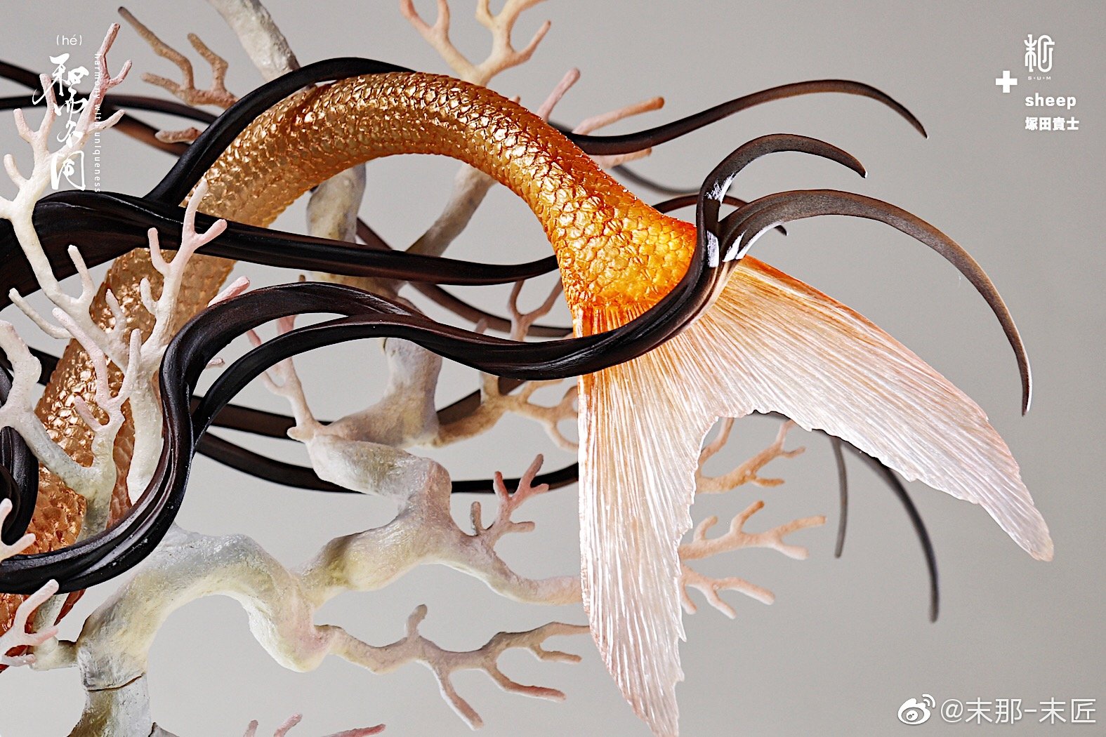 Red Candle and Mermaid