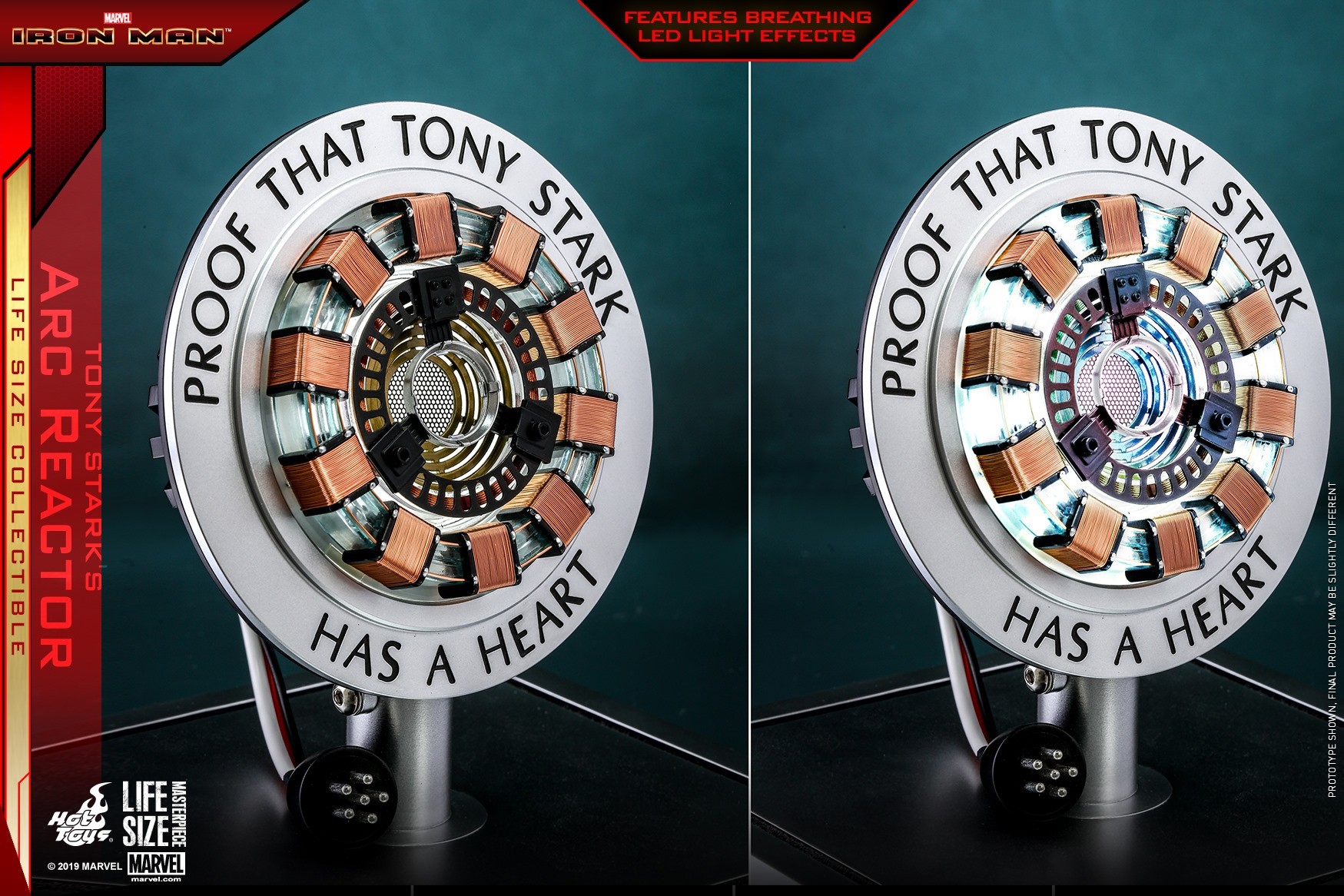 Hot Toys LMS012 - Tony Stark’s Arc Reactor
