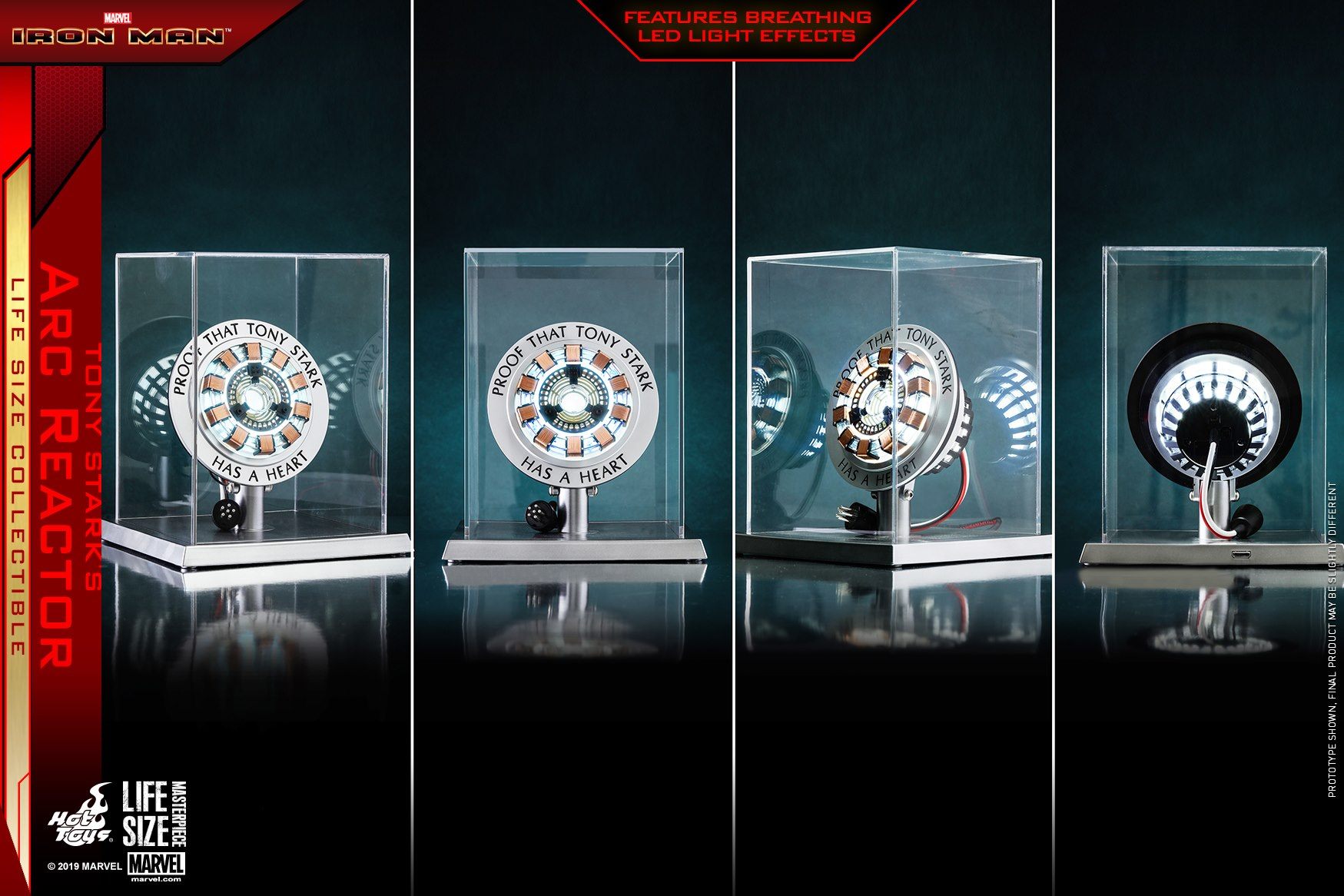 Hot Toys LMS012 - Tony Stark’s Arc Reactor