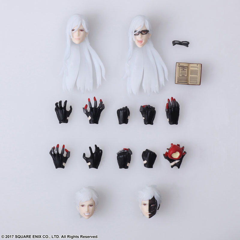 NieRAutomata BRING ARTS Adam & Eve Action Figures