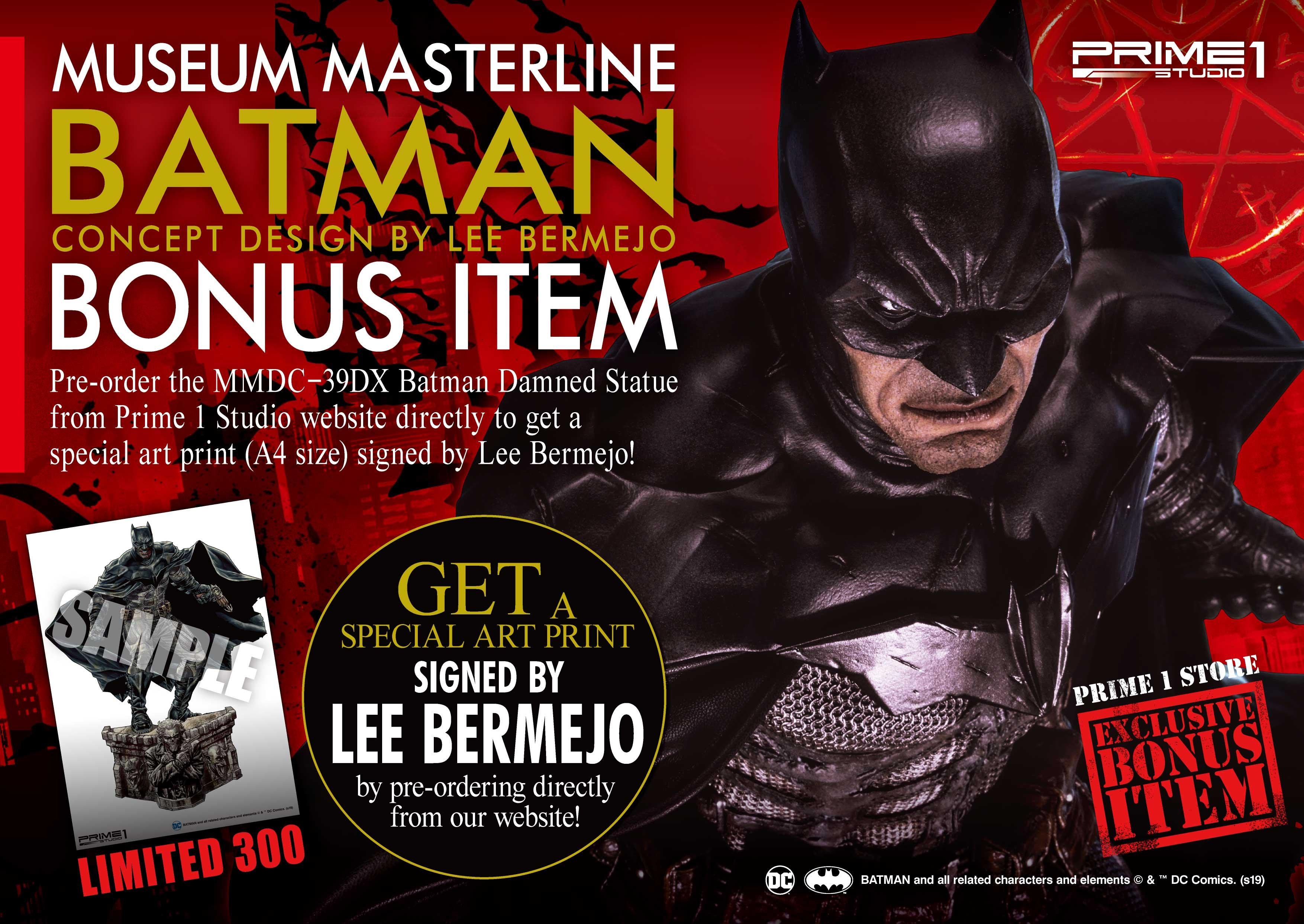 Batman Damned (Concept Design by Lee Bermejo)DX Bonus Version