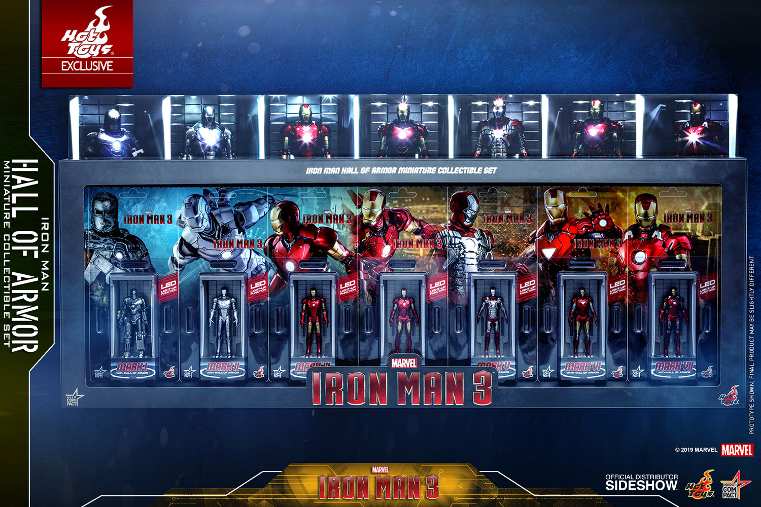 Iron Man Hall of Armor Miniature