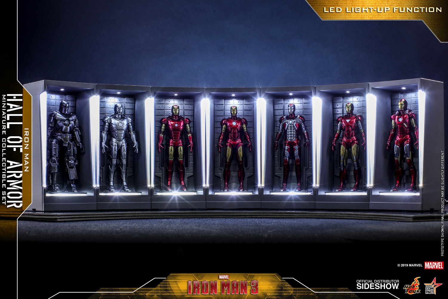 Iron Man Hall of Armor Miniature