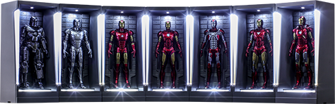 Iron Man Hall of Armor Miniature