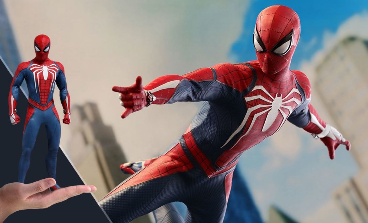 Spider-Man Advanced Suit Sixth Scale Figure by Hot Toys