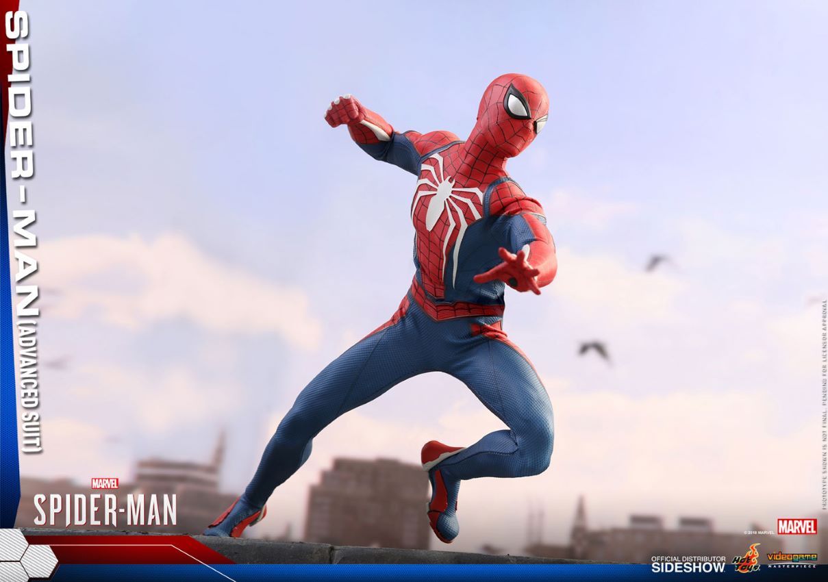 Spider-Man Advanced Suit Sixth Scale Figure by Hot Toys
