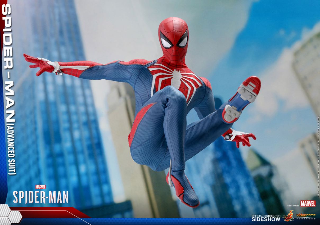Spider-Man Advanced Suit Sixth Scale Figure by Hot Toys
