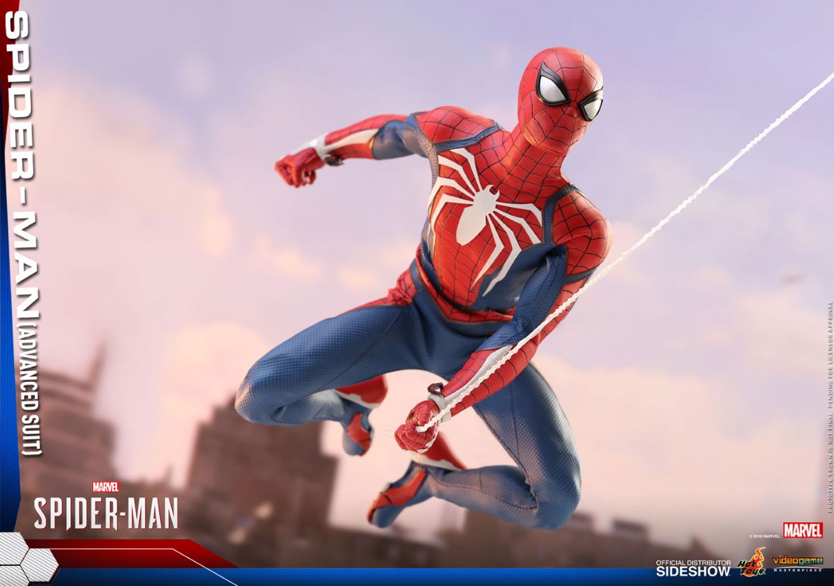 Spider-Man Advanced Suit Sixth Scale Figure by Hot Toys
