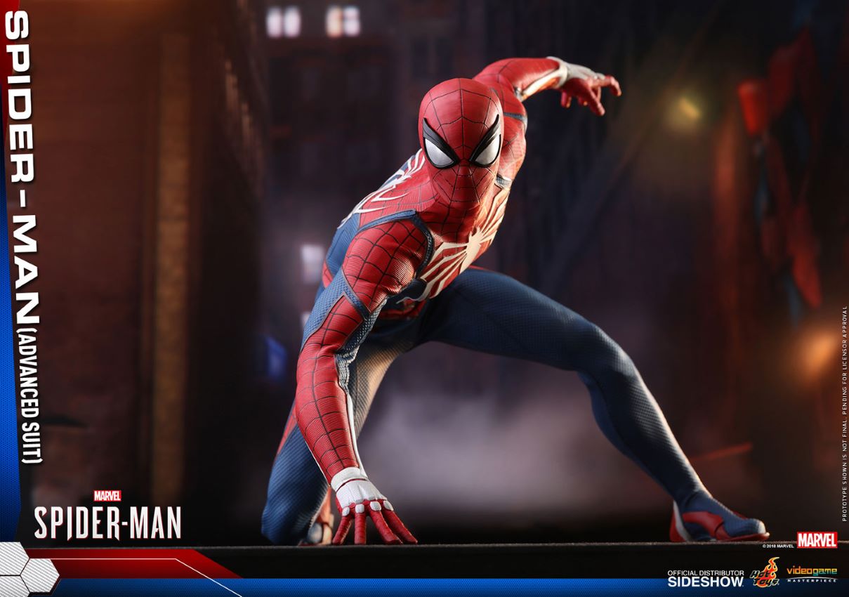 Spider-Man Advanced Suit Sixth Scale Figure by Hot Toys