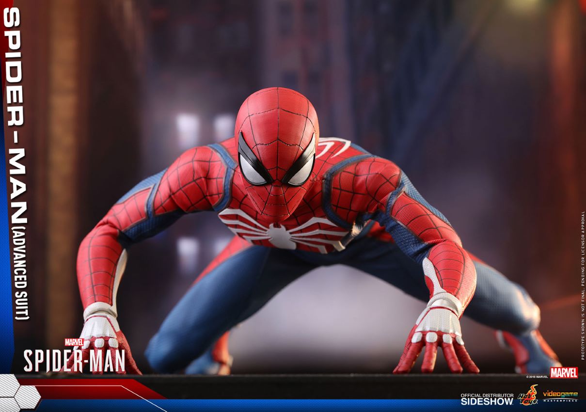 Spider-Man Advanced Suit Sixth Scale Figure by Hot Toys