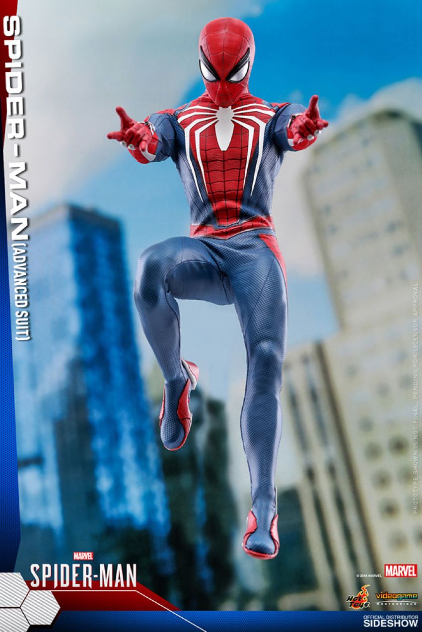 Spider-Man Advanced Suit Sixth Scale Figure by Hot Toys