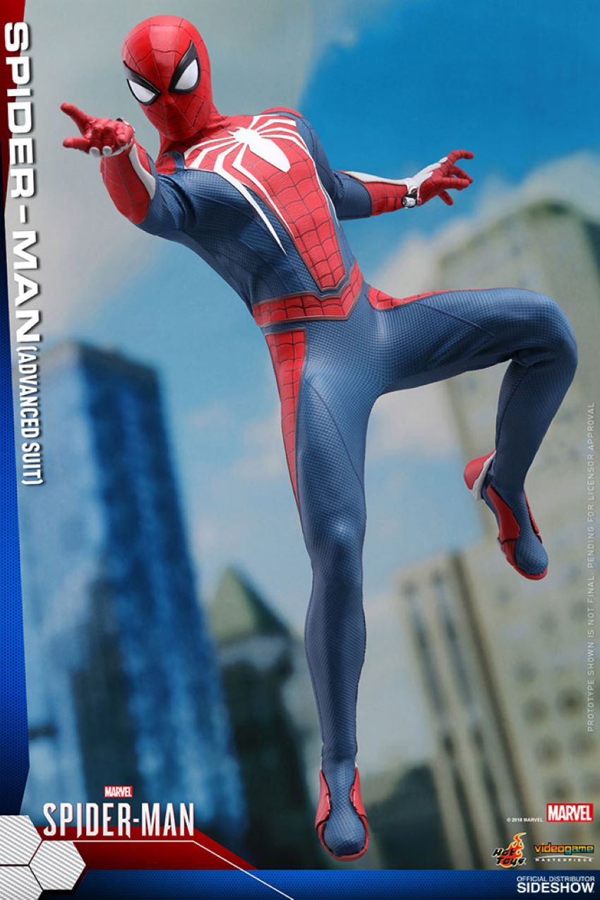 Spider-Man Advanced Suit Sixth Scale Figure by Hot Toys