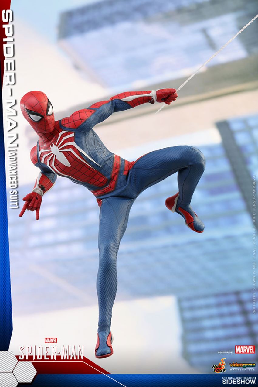 Spider-Man Advanced Suit Sixth Scale Figure by Hot Toys