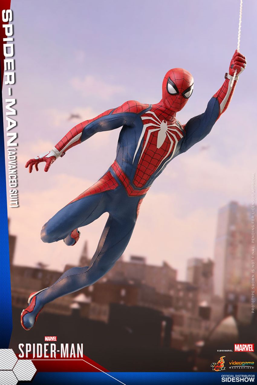 Spider-Man Advanced Suit Sixth Scale Figure by Hot Toys