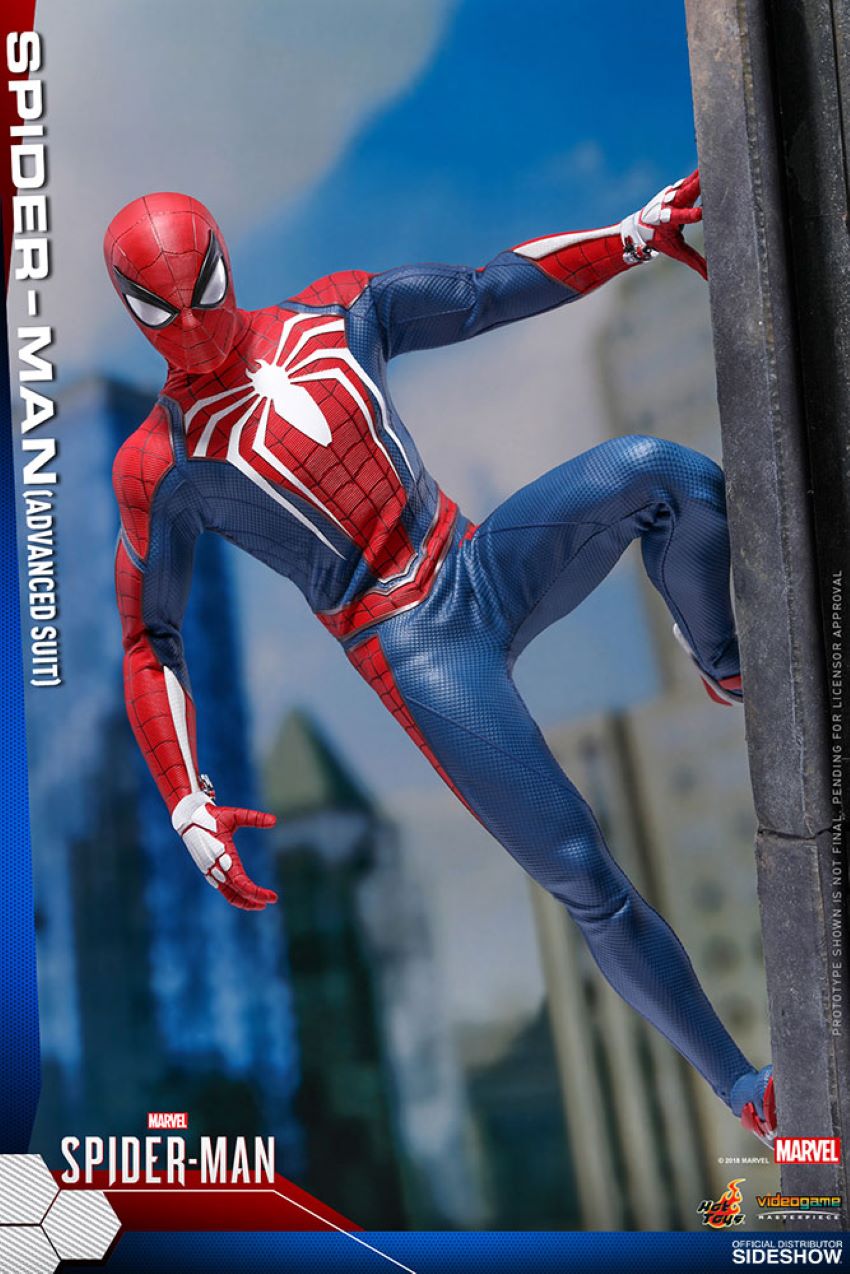 Spider-Man Advanced Suit Sixth Scale Figure by Hot Toys