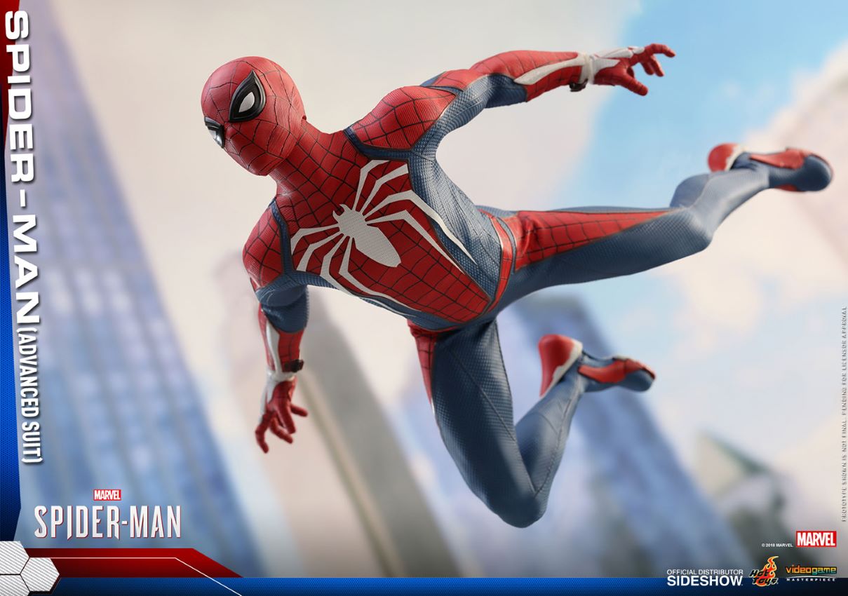 Spider-Man Advanced Suit Sixth Scale Figure by Hot Toys
