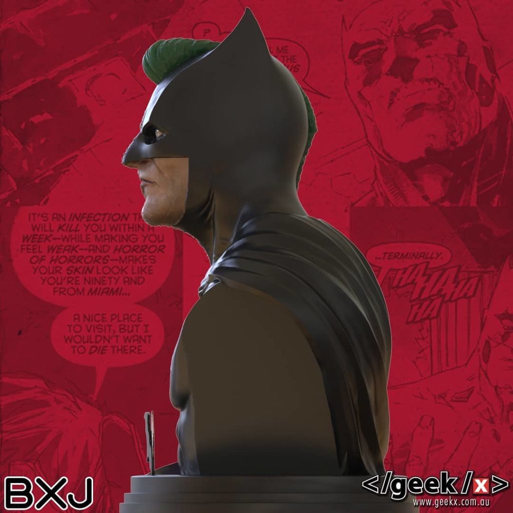 Geek X DC comics Batman / Joker 1/2 proportional bust