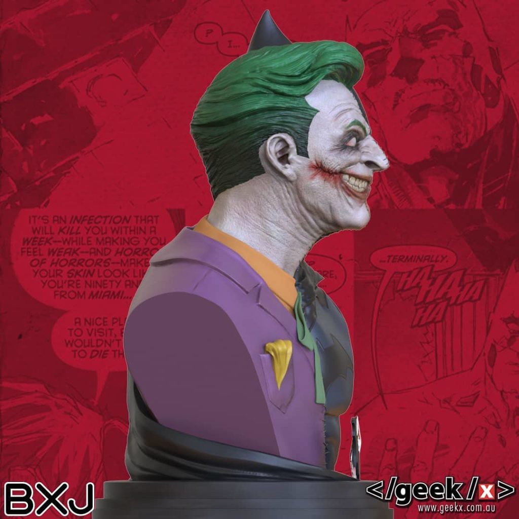 Geek X DC comics Batman / Joker 1/2 proportional bust