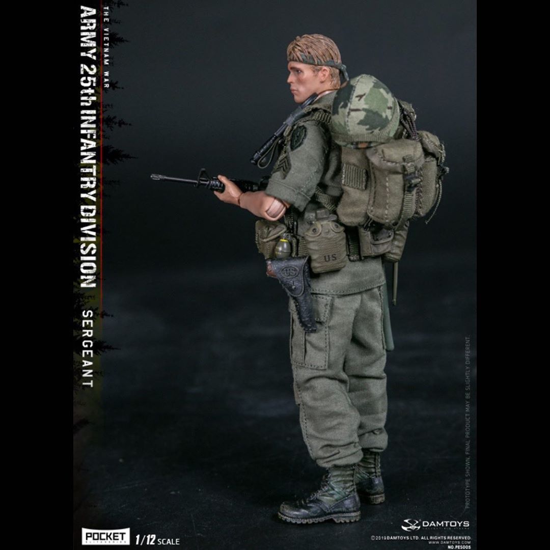 DAMTOYS PES005 1/12 POCKET ELITE SERIES:ARMY 25th Infantry Division Private SERGEANT
