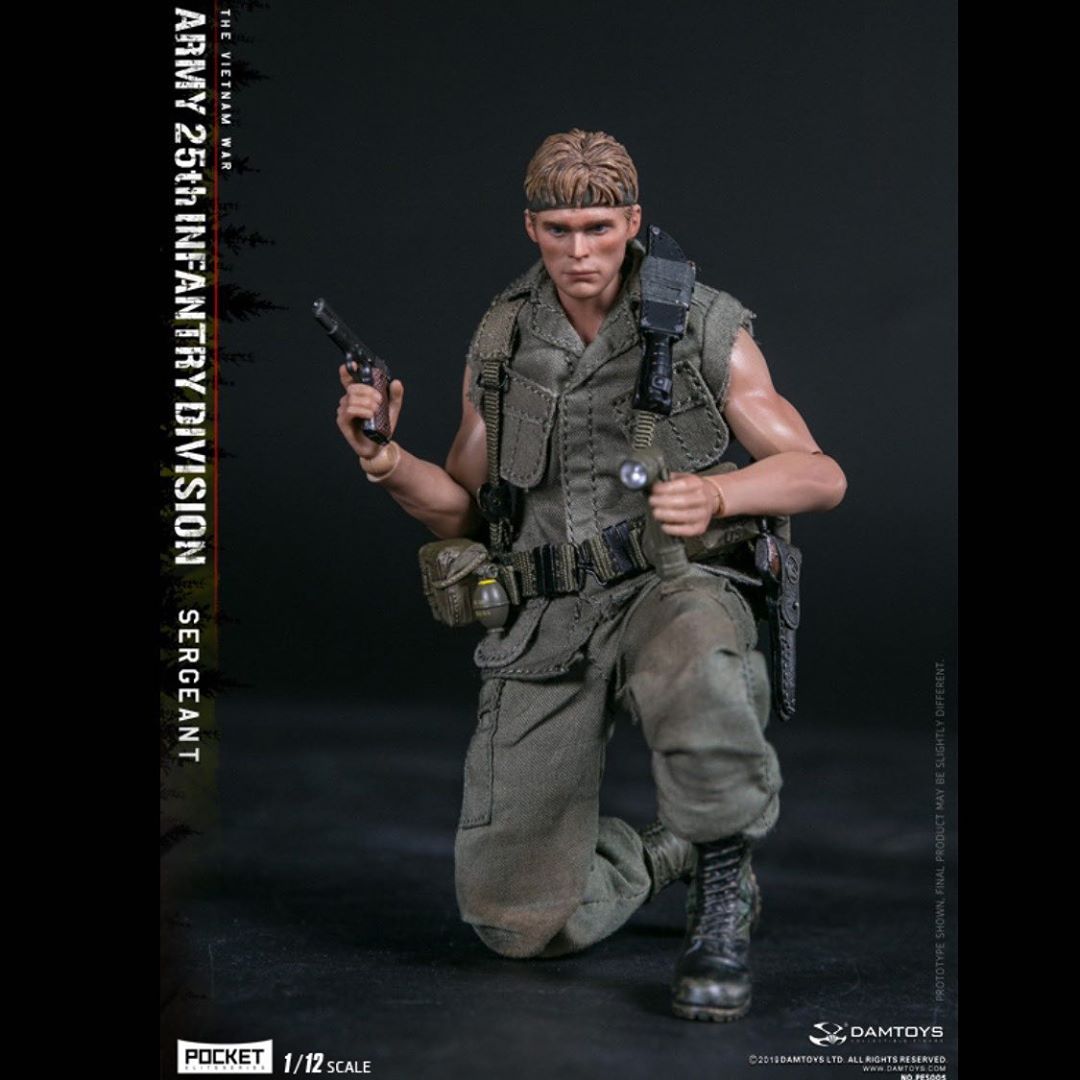 DAMTOYS PES005 1/12 POCKET ELITE SERIES:ARMY 25th Infantry Division Private SERGEANT