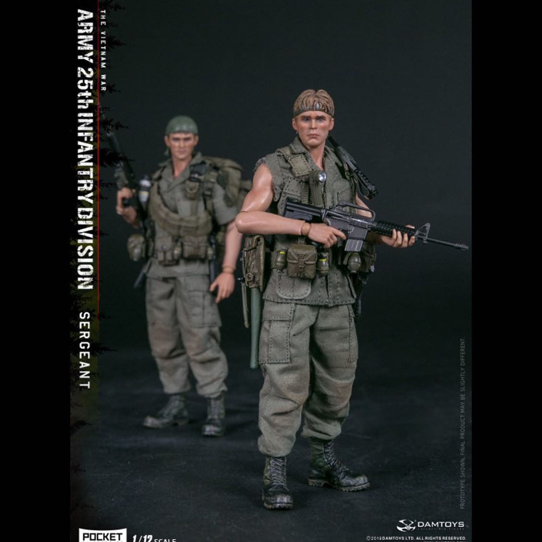 DAMTOYS PES005 1/12 POCKET ELITE SERIES:ARMY 25th Infantry Division Private SERGEANT