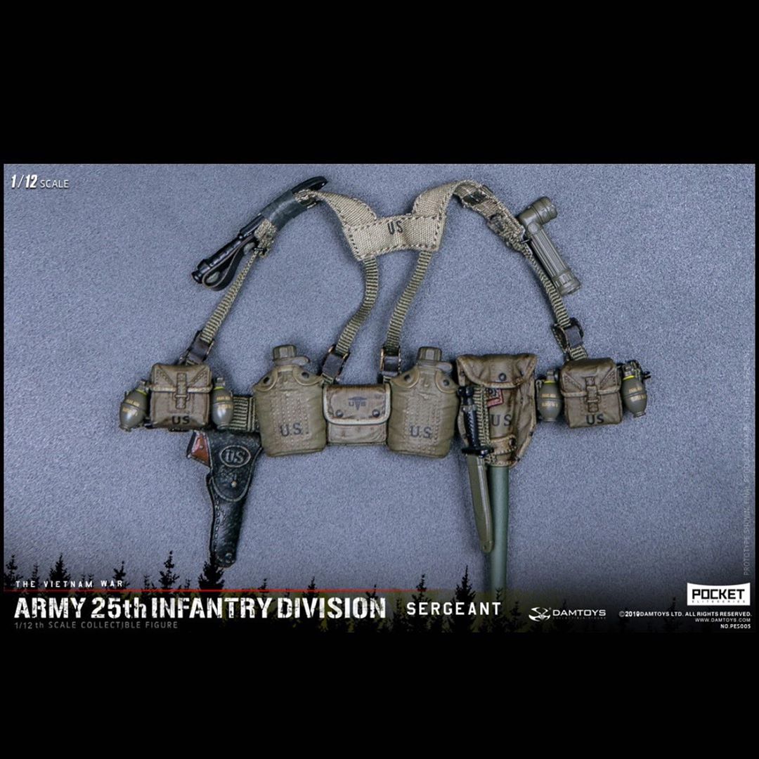 DAMTOYS PES005 1/12 POCKET ELITE SERIES:ARMY 25th Infantry Division Private SERGEANT