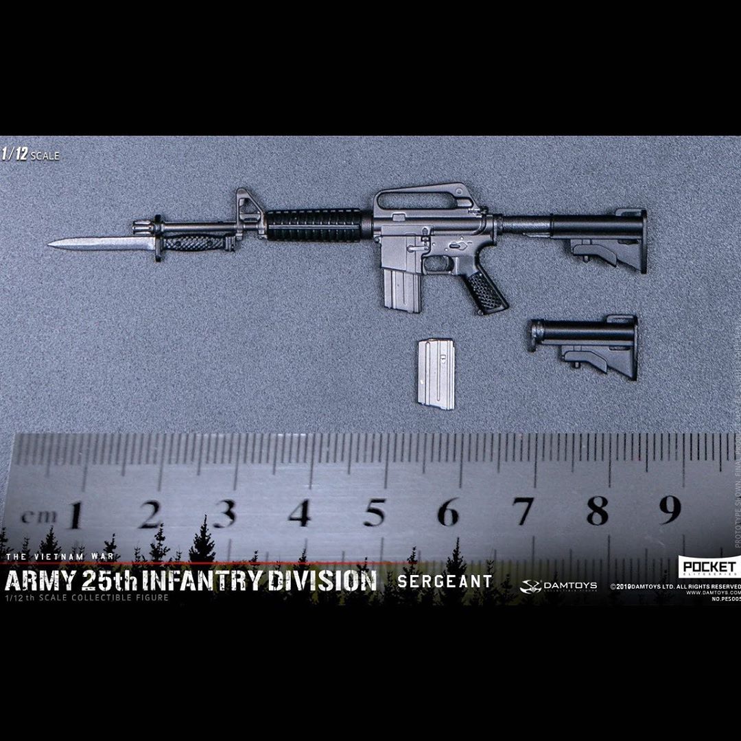 DAMTOYS PES005 1/12 POCKET ELITE SERIES:ARMY 25th Infantry Division Private SERGEANT