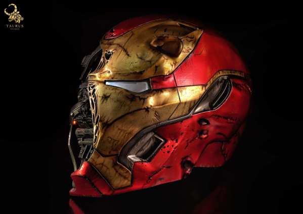Iron Man Mark L (Battle Damaged) 1:1 Scale Life-Size Helmet
