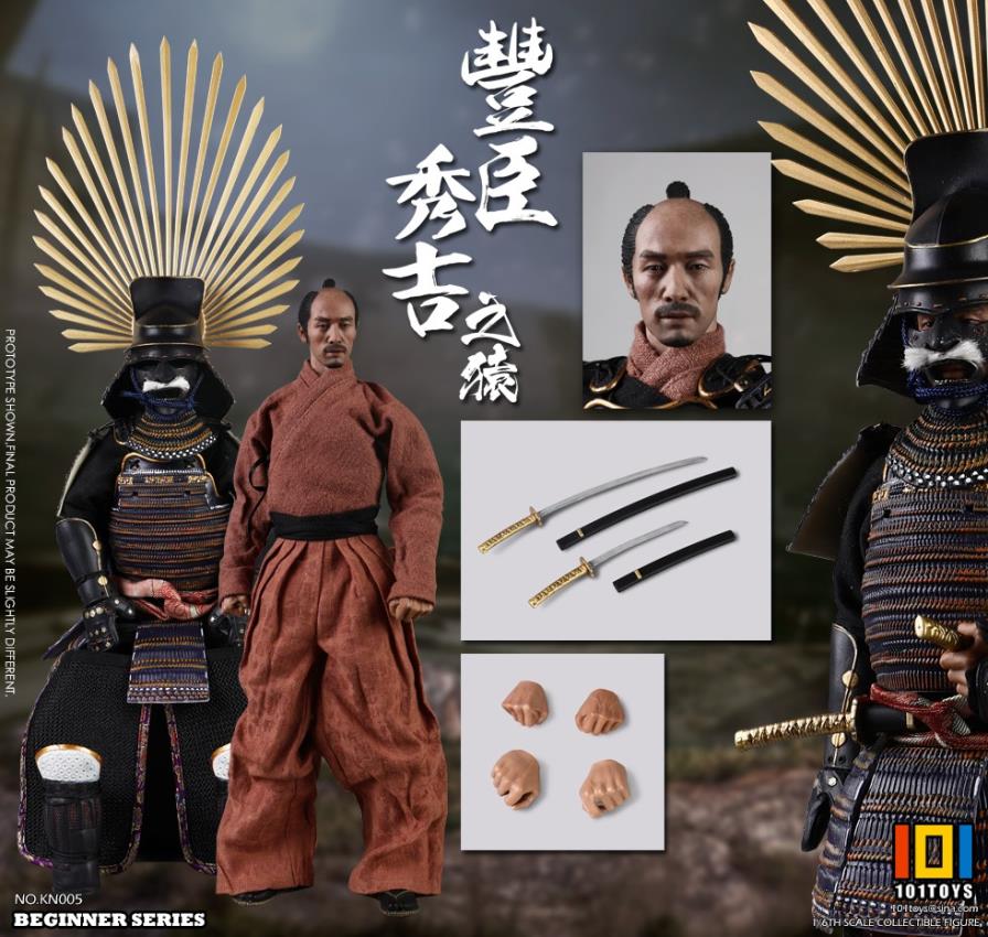 101TOYS 1/6 NO.KN005 Starting Point Series - Toyotomi Hideyoshi (Standard Edition)
