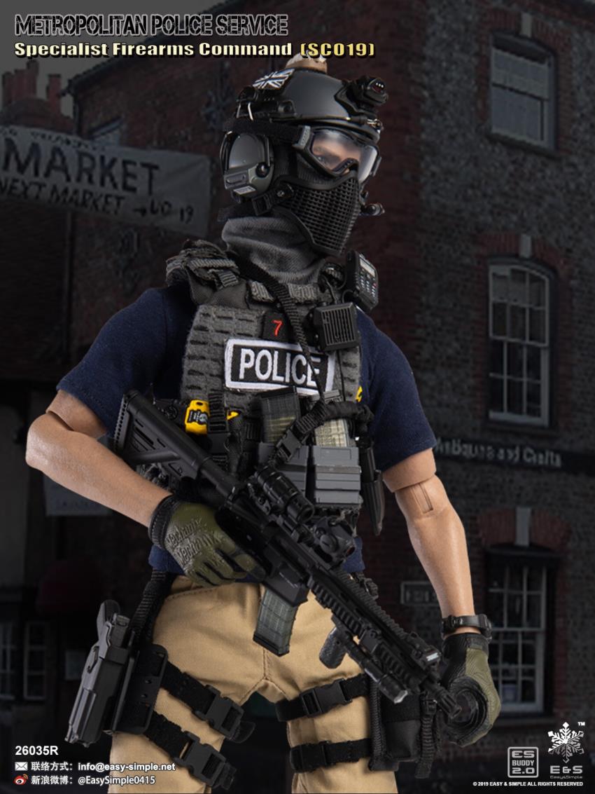 EASY&SIMPLE : 1/6 British special police SCO19