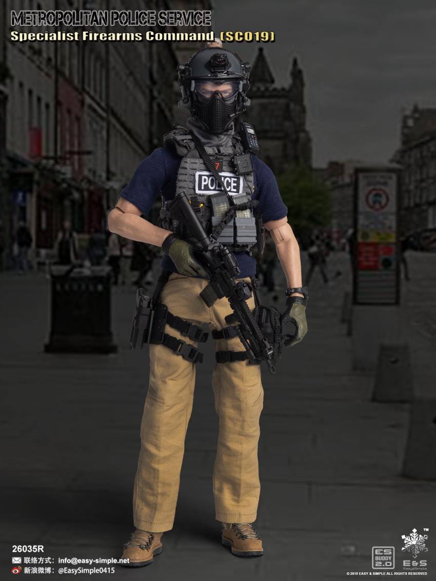 EASY&SIMPLE : 1/6 British special police SCO19