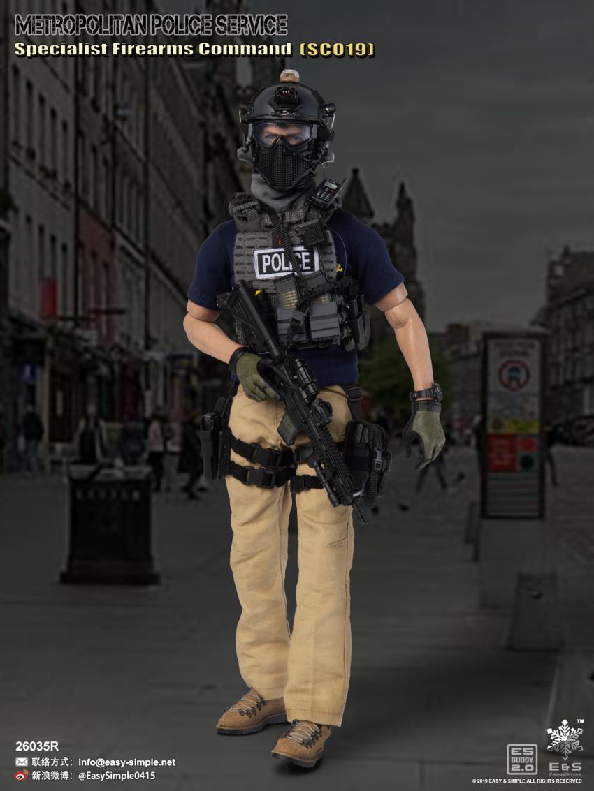 EASY&SIMPLE : 1/6 British special police SCO19