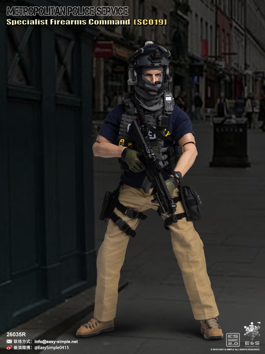 EASY&SIMPLE : 1/6 British special police SCO19