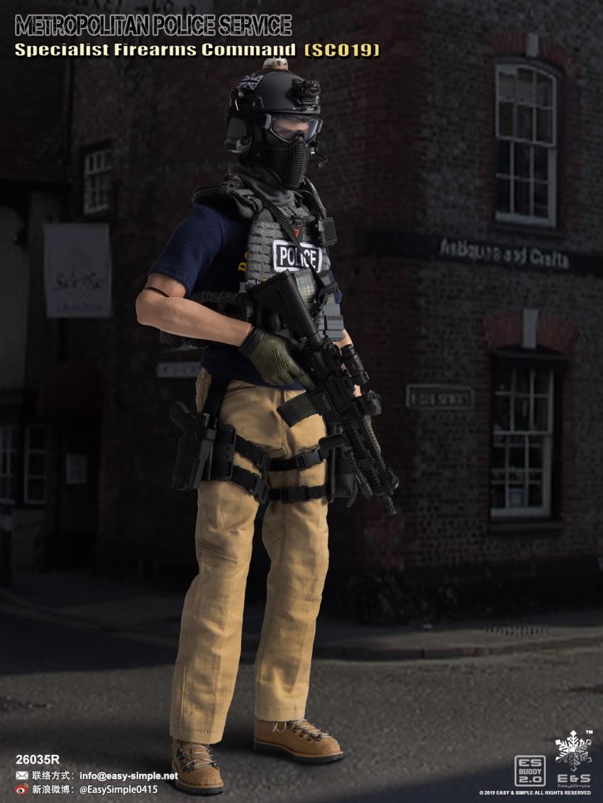 EASY&SIMPLE : 1/6 British special police SCO19