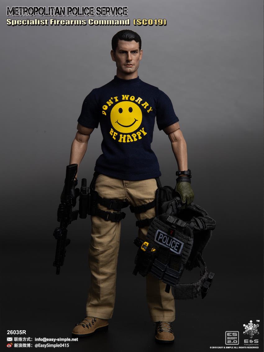 EASY&SIMPLE : 1/6 British special police SCO19