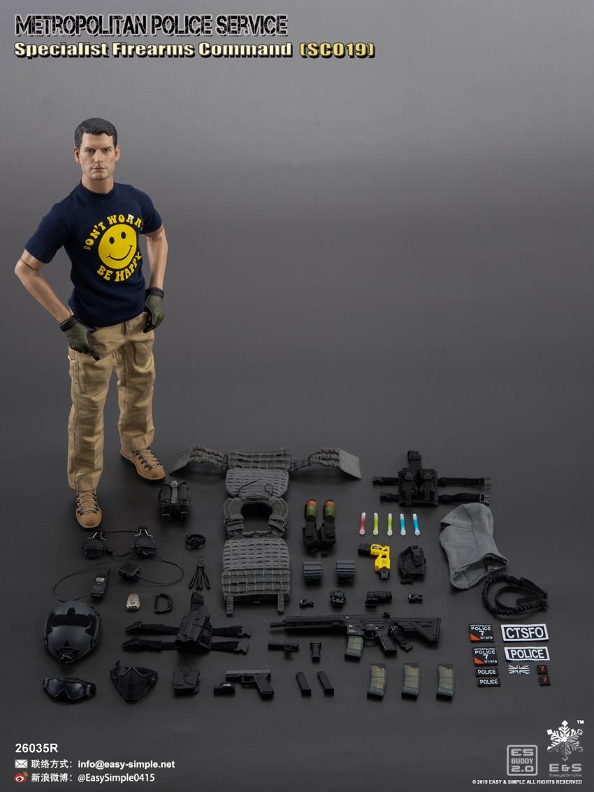 EASY&SIMPLE : 1/6 British special police SCO19