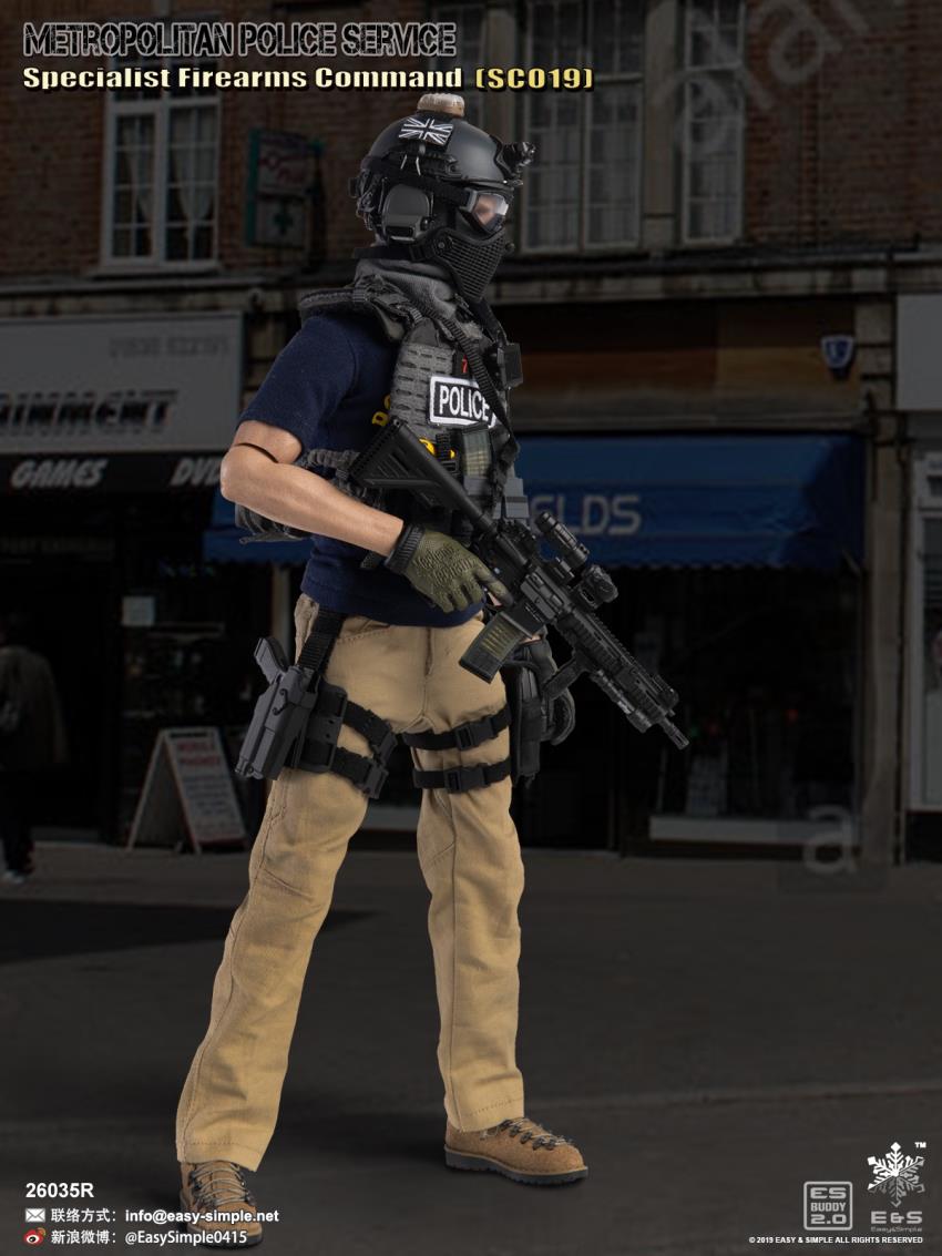 EASY&SIMPLE : 1/6 British special police SCO19