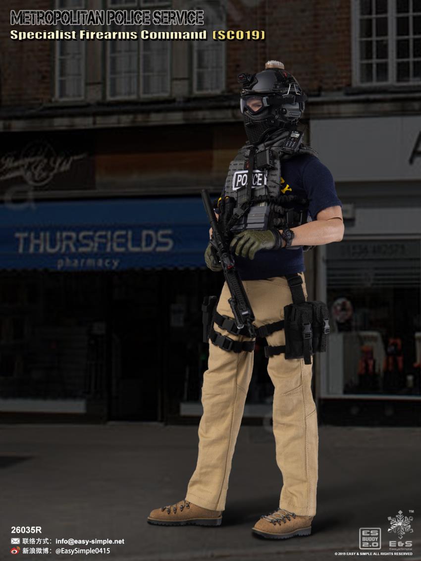 EASY&SIMPLE : 1/6 British special police SCO19