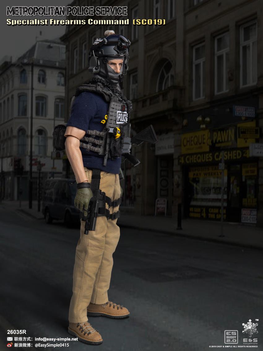 EASY&SIMPLE : 1/6 British special police SCO19