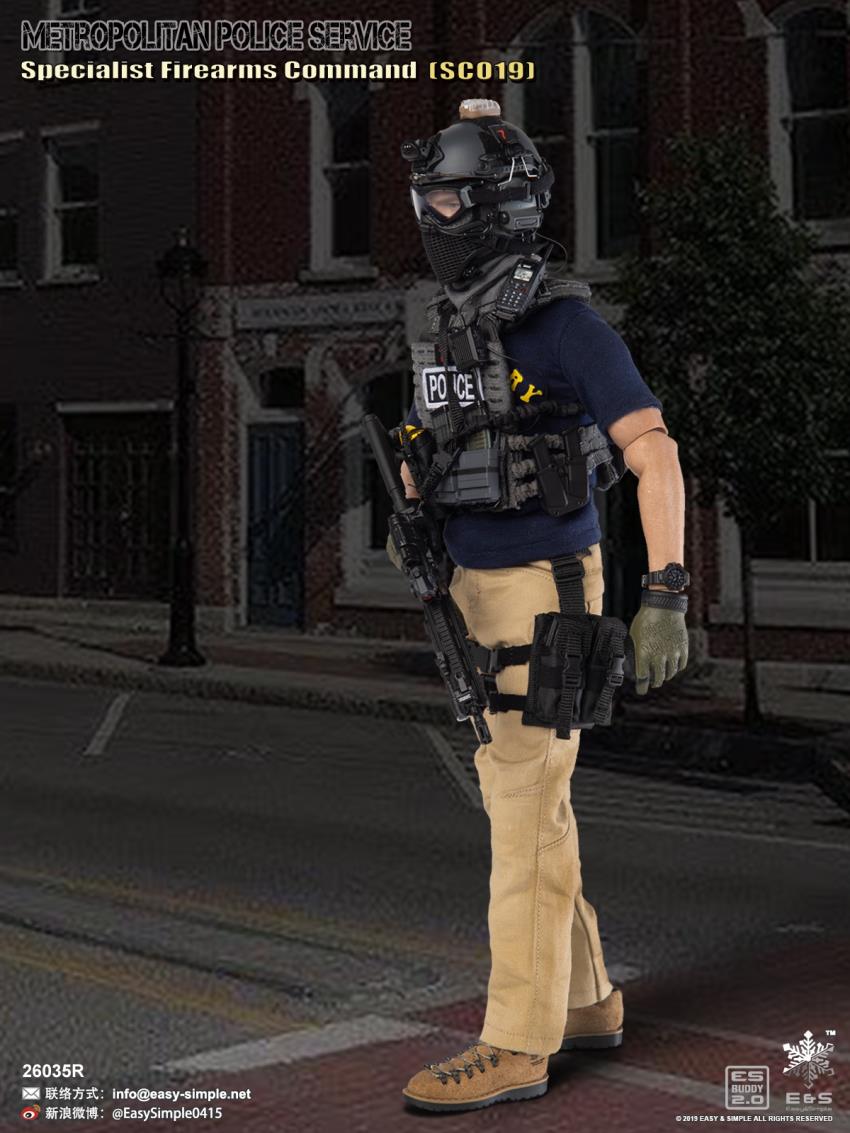 EASY&SIMPLE : 1/6 British special police SCO19